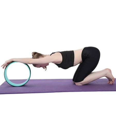 Perfect for Dharma Pose Spine Back Bends /& Stretching Thick Cushion Comfy Degree Airchy Yoga Wheel for Back Pain Durable Back Roller Prop Wheel